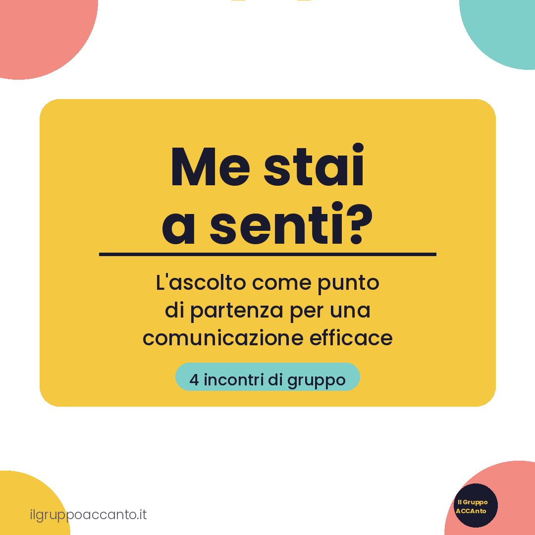 Me stai a senti?
